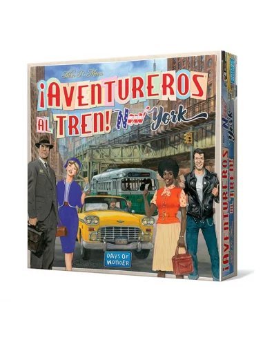 es::Aventureros al tren: New York - Juego de tablero