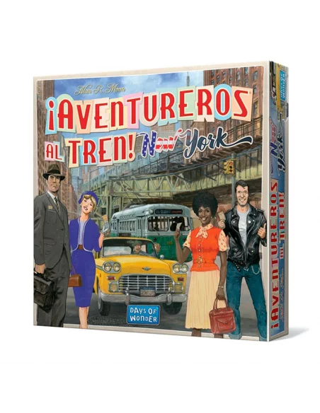 es::Aventureros al tren: New York - Juego de tablero