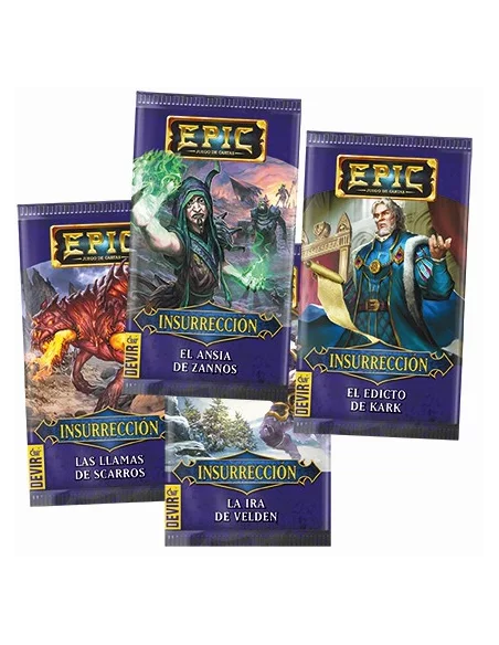 es::Epic: Insurrección - Pack de 4 sobres de personaje