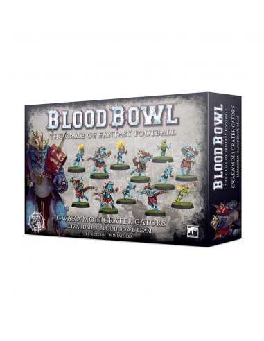 es::Gwaka'moli Crater Gators - Lizardmen Blood Bowl Team - Blood Bowl