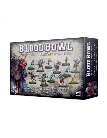 es::Gwaka'moli Crater Gators - Lizardmen Blood Bowl Team - Blood Bowl