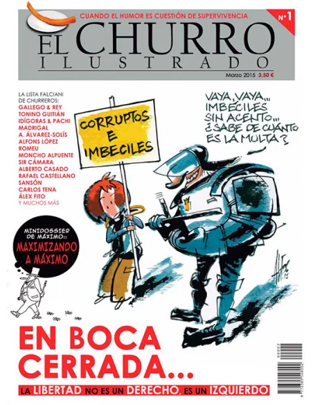 es::El churro ilustrado núm 1. En boca cerrada...