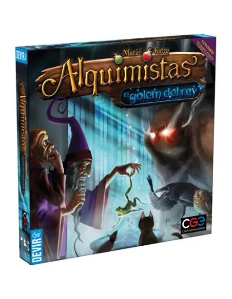 es::Alquimistas: El golem del rey - Juego de tablero