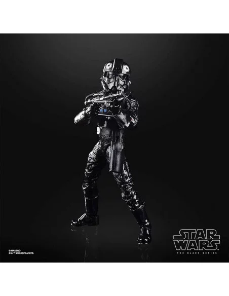 es::Star Wars Figura Tie Fighter Pilot 40th Anniversary Empire Strikes Back 15 cm