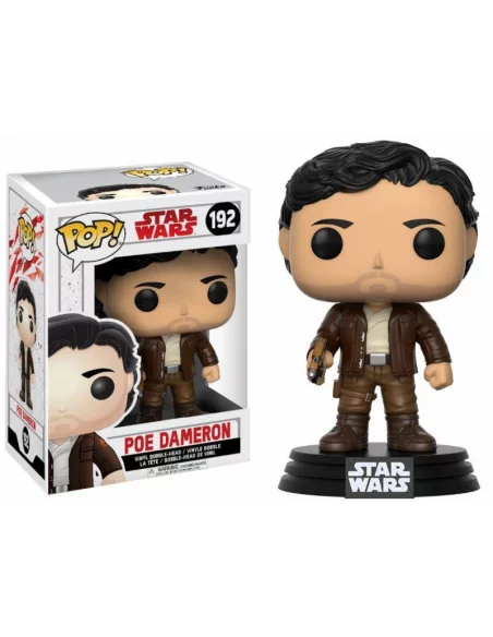es::Star Wars Episode VIII POP! Vinyl Cabezón Poe Dameron 9 cm