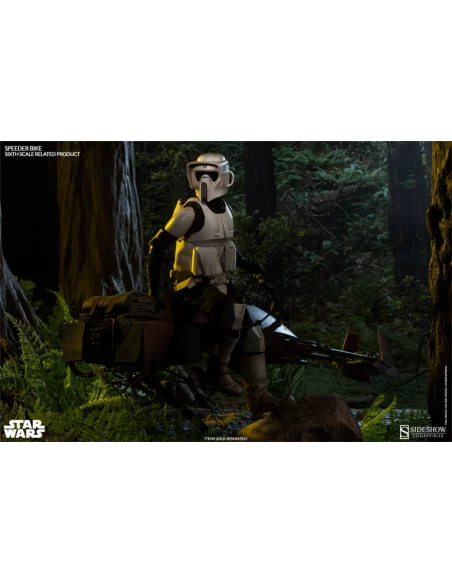 Star Wars Pack Speeder Bike + Scout Trooper 1 /6 S-10