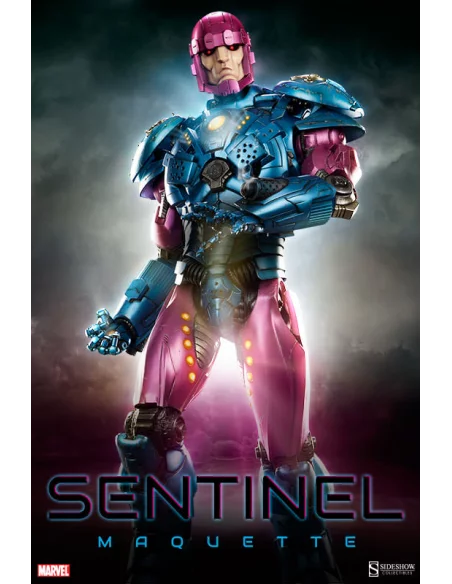 Marvel Maquette: Sentinel Centinela 81 cm. Sides-10