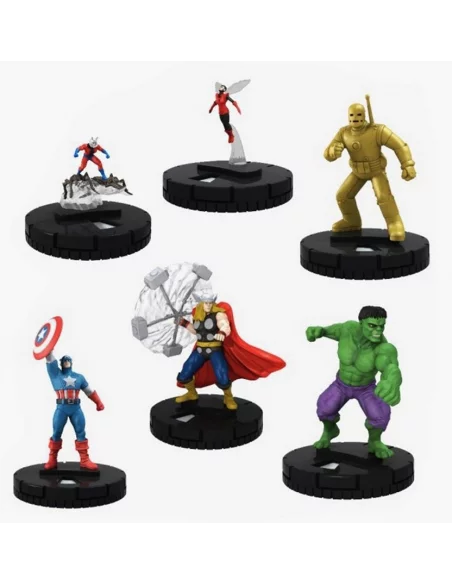 Marvel heroclix. Classic Avengers Fast Forces Pack-10