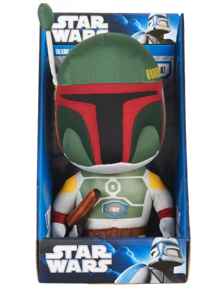 Star Wars Boba Fett peluche con sonido 22 cm.-10