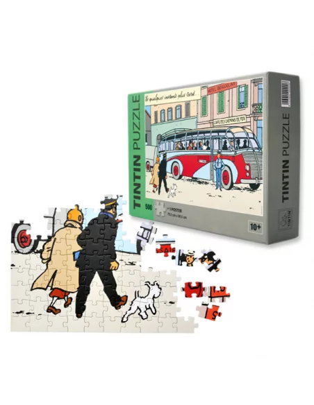 Puzzle Tintín: Autobús Swissar-10