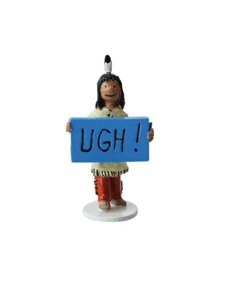 Papoose \"Ugh!\" - Figura de plomo Tintín Felicitaci-10