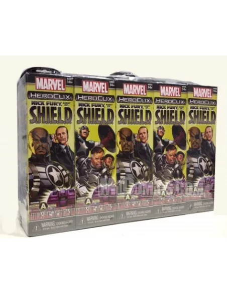 Marvel heroclix. Nick Fury, Agent of SHIELD booste-10