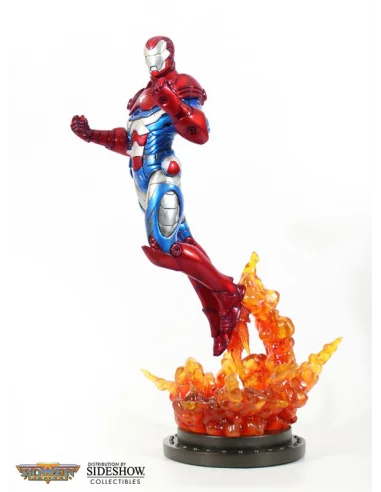 Marvel estatua Iron Patriot - Bowen Designs-10
