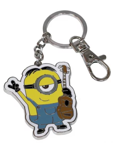 Minions: Stuart. Llavero con mosquetón-10
