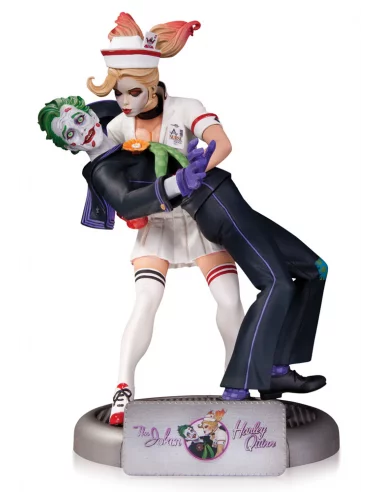 DC Comics Bombshells Estatua The Joker & Harley Qu-10