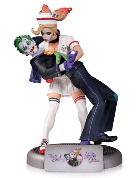 DC Comics Bombshells Estatua The Joker & Harley Qu-10