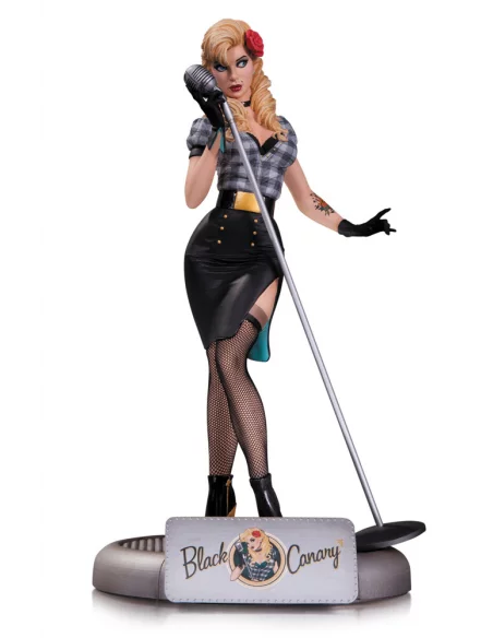 Dc Comics Bombshells: Estatua Black Canary 27 Cm.-10