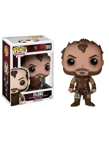 Vikingos Figura POP! Television Vinyl Floki 9 cm-10