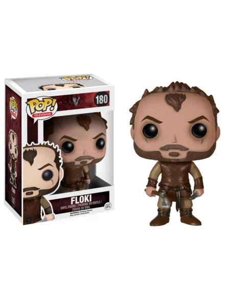 Vikingos Figura POP! Television Vinyl Floki 9 cm-10