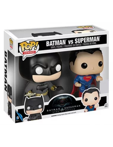 Batman v Superman Pack de 2 POP! Heroes Vinyl Figu-10