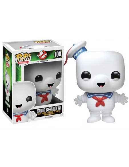 Stay Puft Marshmallow Figura Vinyl Pop Los Cazafan-10