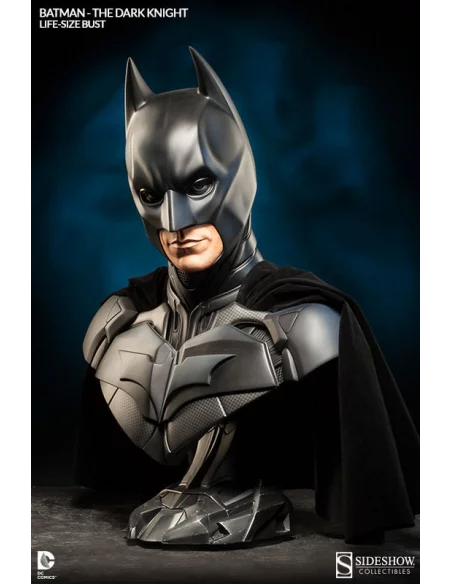 The Dark Knight Trilogy Busto tamaño real Batman-10