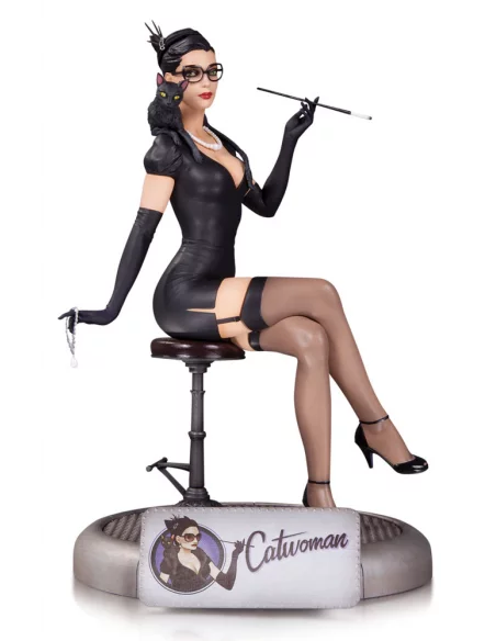 DC Comics Bombshells Estatua Catwoman 22 cm-10
