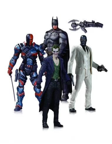 Batman Arkham Origins Pack 4 Figuras 17 cm Batman,-10