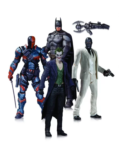Batman Arkham Origins Pack 4 Figuras 17 cm Batman,-10