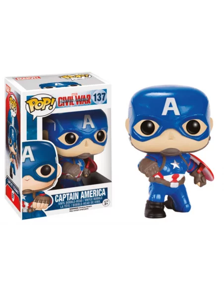 Captain America Civil War POP! Vinyl Cabezón Capta-10