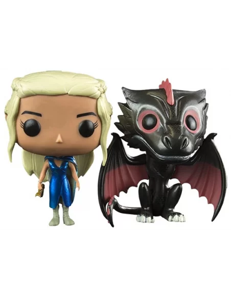Juego de Tronos Pack de 2 POP! Vinyl Figuras Daene-10