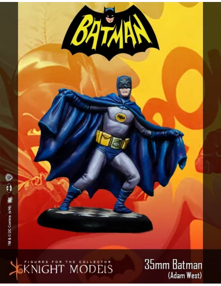 Batman Adam West 35 mm Figura Knight Models-10
