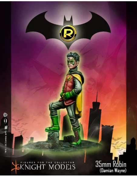 Robin Damian Wayne 35 mm Figura Knight Models-10