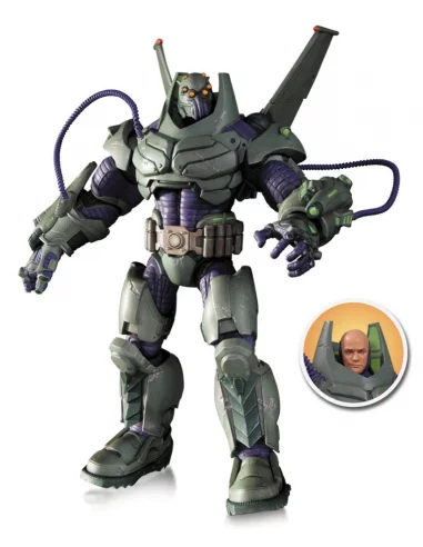DC Comics Super Villains Figura Deluxe Armored Lex-10