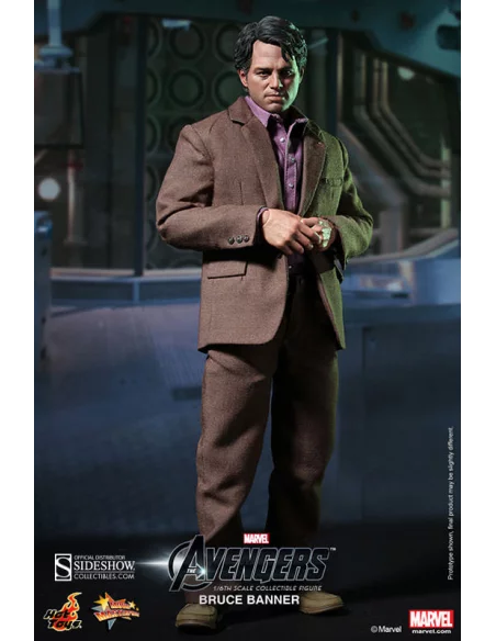 Bruce Banner - Figura 1/6 Hot Toys Los Vengadores-10
