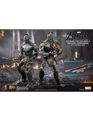 Chitauri Commander + Footsoldier - Pack de 2 figur-10