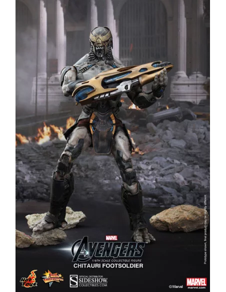 Chitauri Footsoldier - Figura 1/6 Hot Toys Los Ven-10