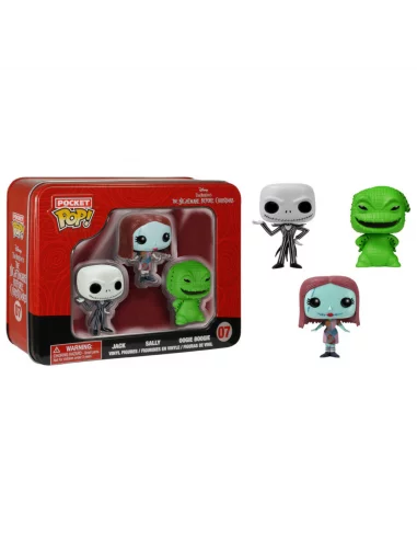 Pesadilla antes de Navidad Pocket POP! Tins pack d-10