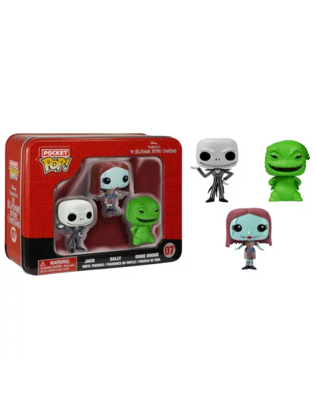 Pesadilla antes de Navidad Pocket POP! Tins pack d-10