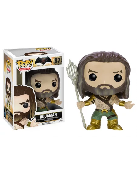 Batman v Superman POP! Heroes Vinyl Figura Aquaman-10