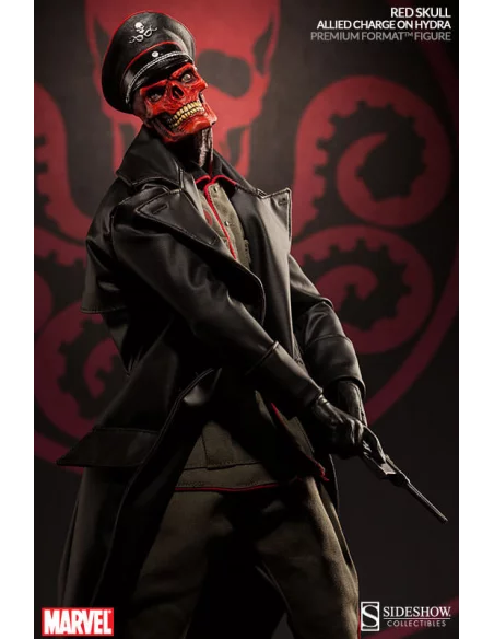 Red Skull: Allied Charge On Hydra. Estatua Premium-10