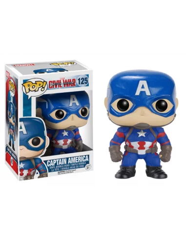 Captain America Civil War POP! Vinyl Cabezón Capta-10