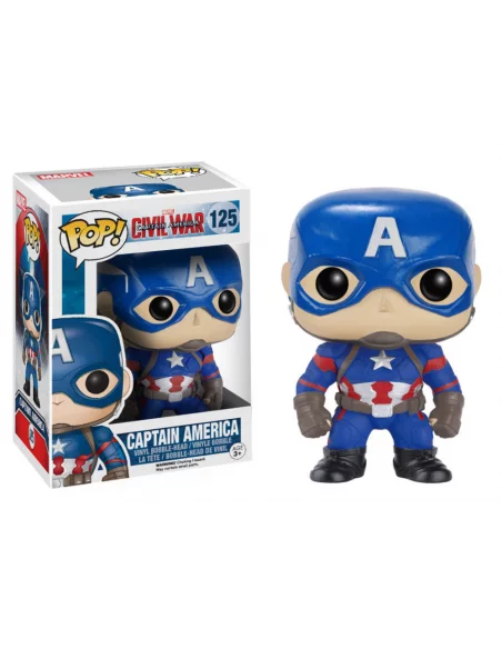 Captain America Civil War POP! Vinyl Cabezón Capta-10