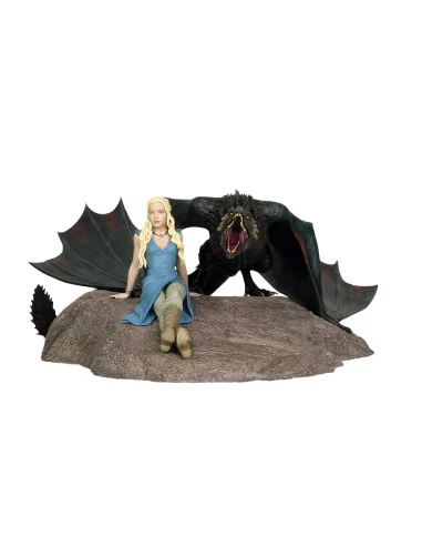 Juego de Tronos Estatua Daenerys & Drogon 45 x 35 -10