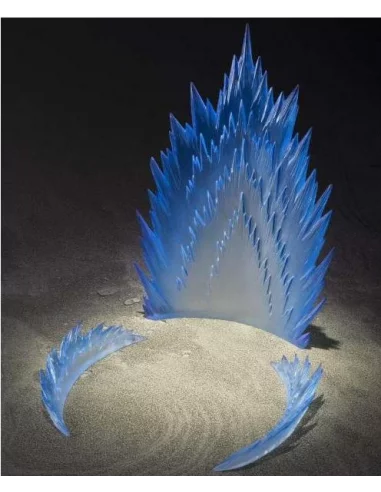Aura de energía azul efecto Tamashii Stage-10