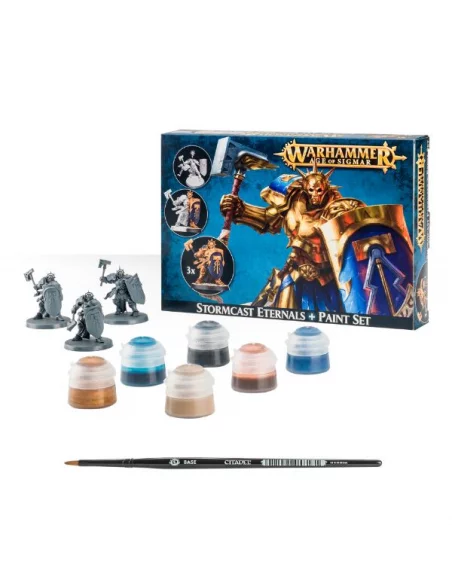 Stormcast Eternals + Paint Set-10