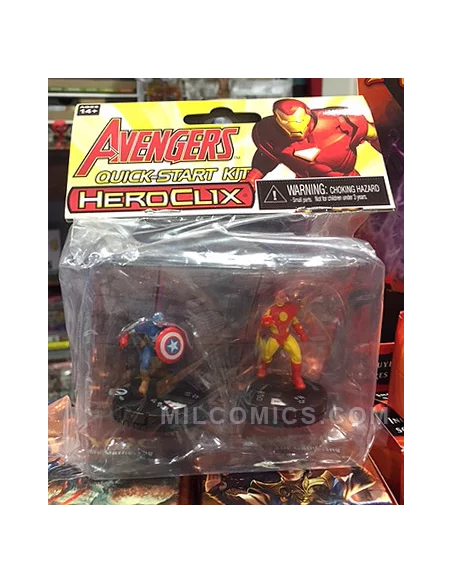 Marvel heroclix The Avengers Quick-Start Kit-10