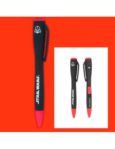 Star Wars Bolígrafo Darth Vader proyector luz-10