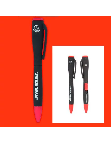 Star Wars Bolígrafo Darth Vader proyector luz-10