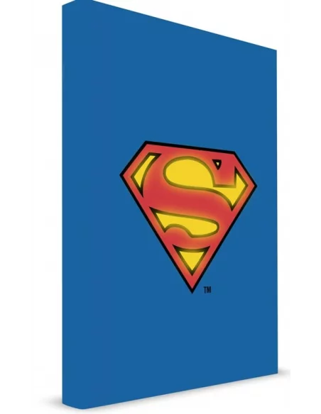 Superman \"Logo\" Libreta con luz DC Comics-10